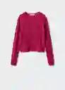 Jersey Greta Fucsia Talla 24 Mujer Mango