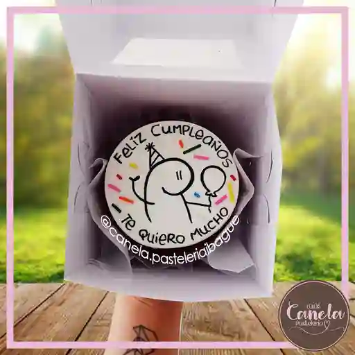 Minicake feliz cumple - te quiero
