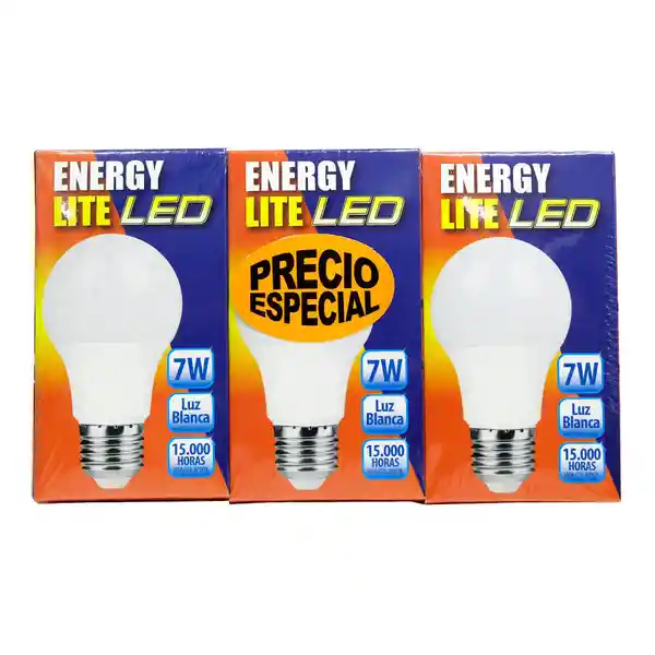 Energy Pack Bombillo Led Bulb 7W E27