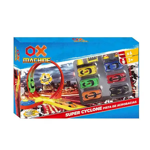 Ox Toys Pista de Acrobacias Super Cyclone