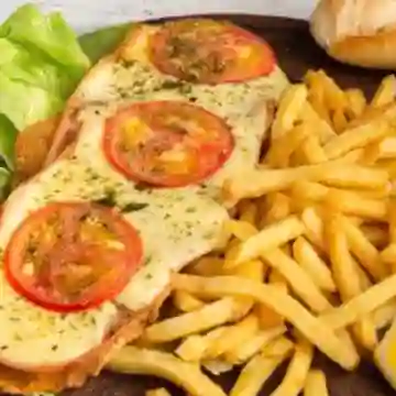 Milanesa a la Napolitana