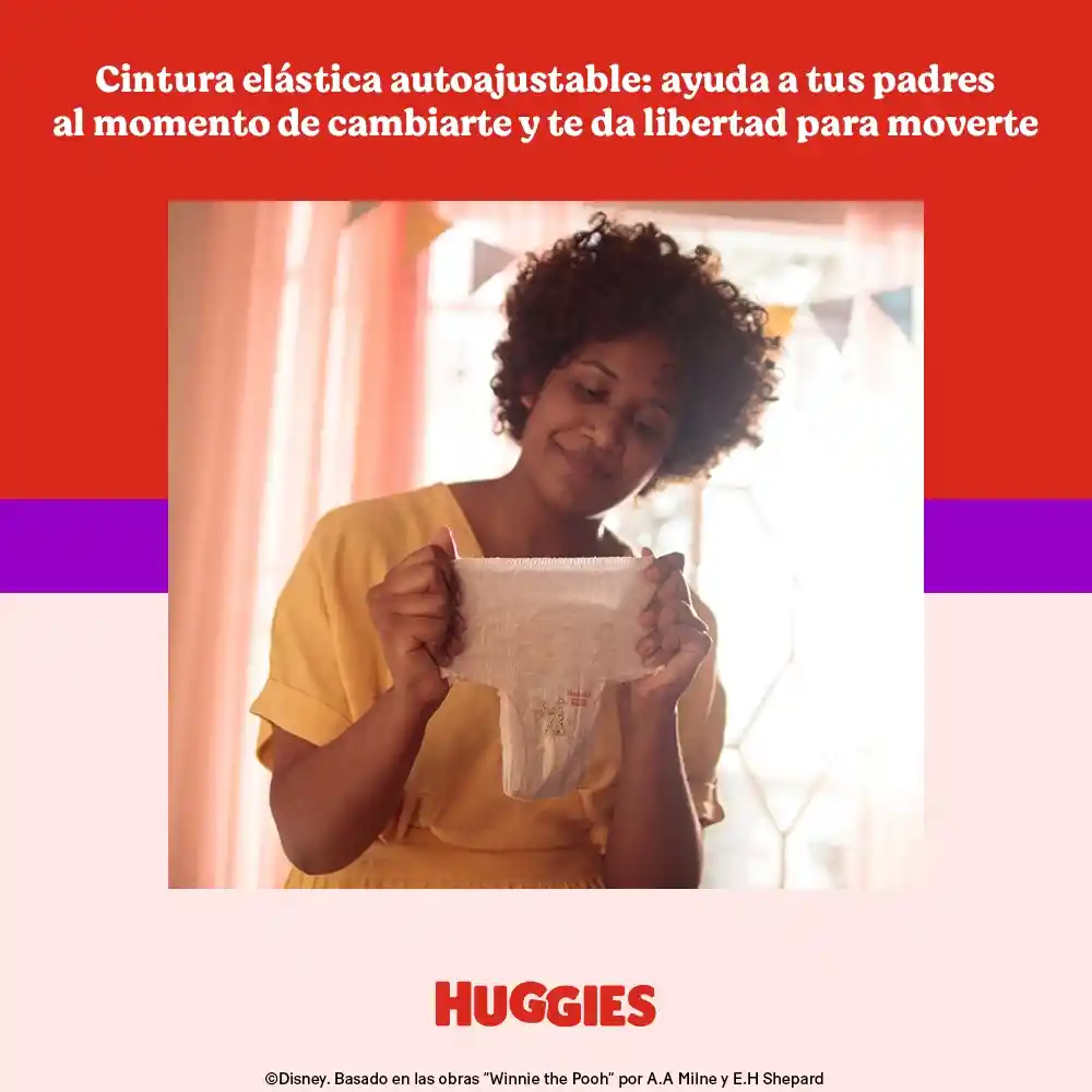 Pañales Huggies Natural Care Pants Etapa 5/XXG 34U