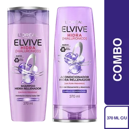 Combo Elvive Hialurónico Shampoo + Acondicionador 370 mL