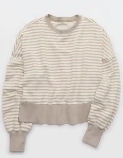 Buzos Aerie Gris Talla X-Small 3607021 American Eagle