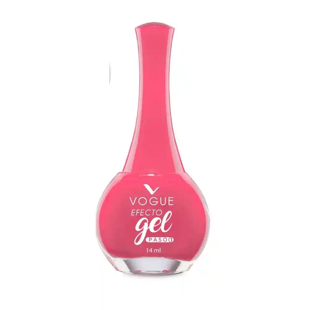 Esmalte Efecto Gel Carño Rosado