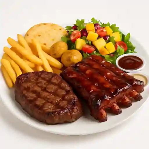 Lomo de Res y Costilla