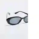 Gafas de Sol Oval Negro Teen Niñas Mango