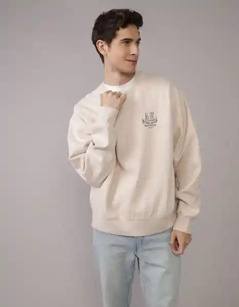 Buzo Hombre Blanco Talla SMALL 2705062 American Eagle