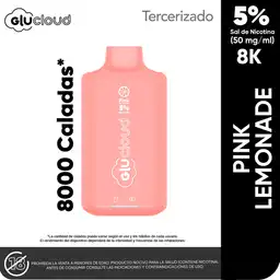 Vapeador Glucloud Pink Lemonade 8K