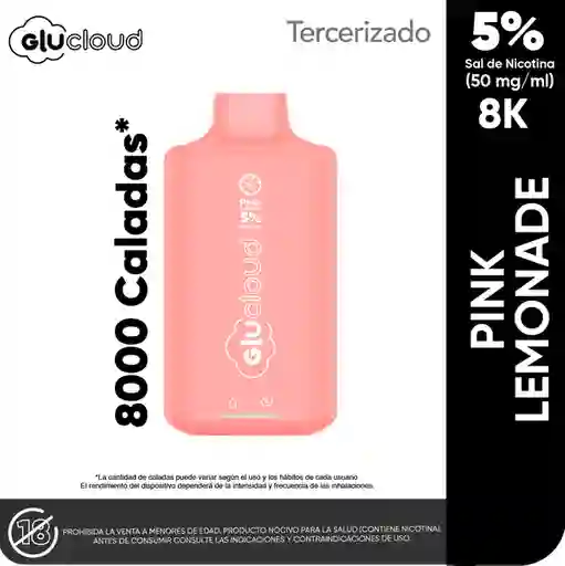 Vapeador Glucloud Pink Lemonade 8K