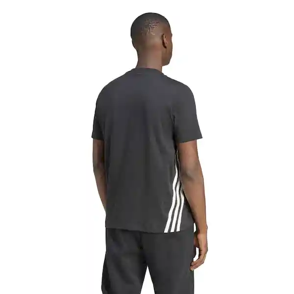 Adidas Camiseta Manga Corta Para Moda Hombre Negro Talla S