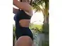American Eagle Vestido Baño Aerie Negro Real Small
