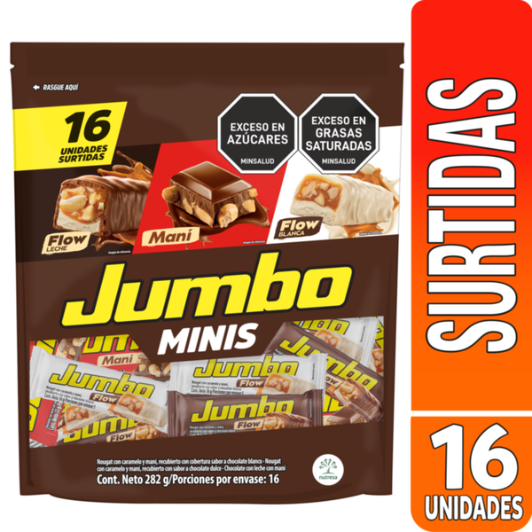 Jumbo Chocolatina Mini Surtida 282 g