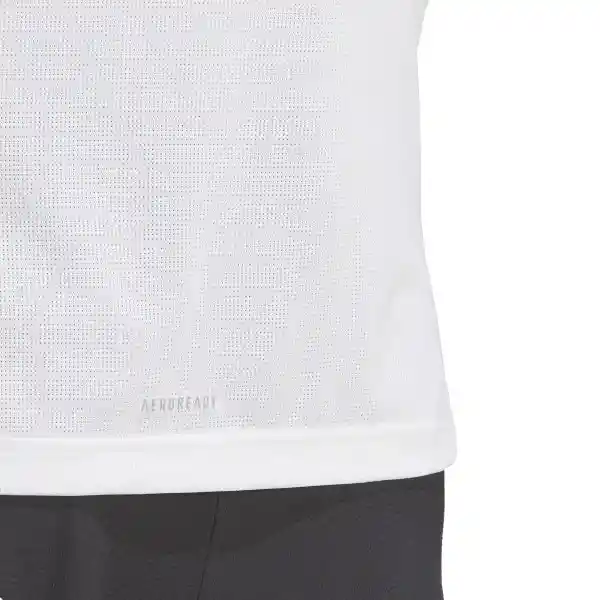 Adidas Camiseta Hiit Gf Slo Tee Para Hombre Blanco Talla L