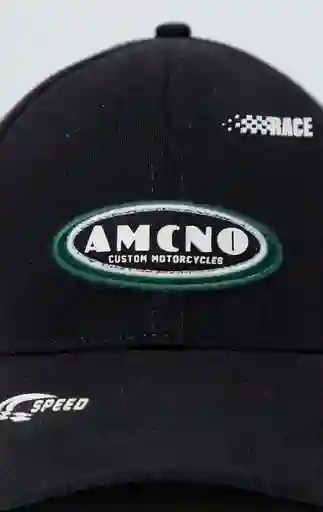 Gorra Unisex Negro Talla M 752G514_NEG190303 Americanino