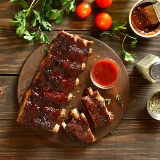 Costillas bbq