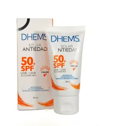 Dhems Protector Solar Antiedad Color SPF 50