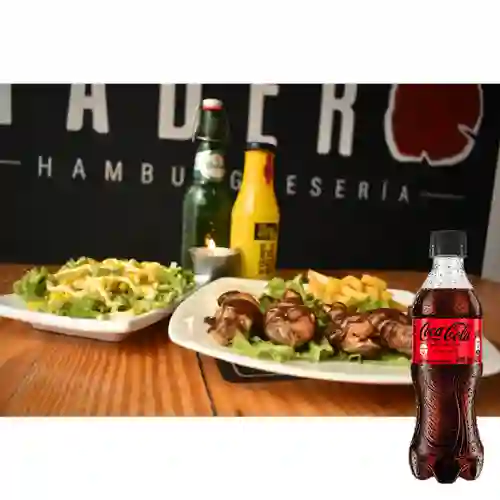 Combo Alitas Bbq + Coca Cola Sin Azúcar
