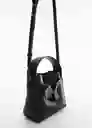 Bolso P Arles Negro Talla 99 Mujer Mango