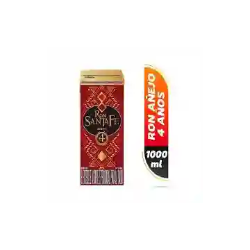 Ron Santafe 4 Anos Litro 1000 ml