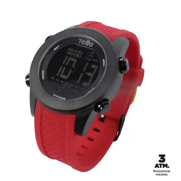 Reloj Digital Digy Rojo R03 Totto