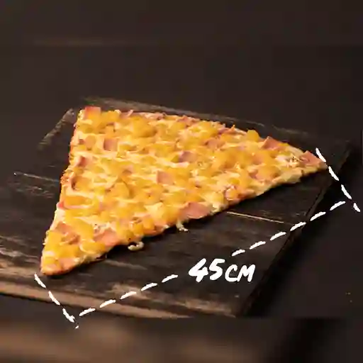 Pizza hawaina 4 porciones