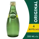 Perrier Agua Fourpack