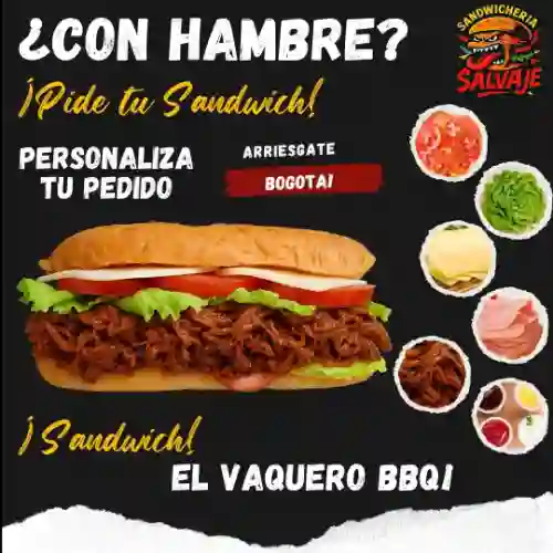 Sándwich el Vaquero Bbq