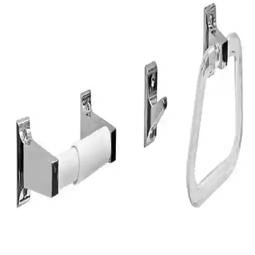 Stretto Set Accesorio de Baño Eco Friendly Abs