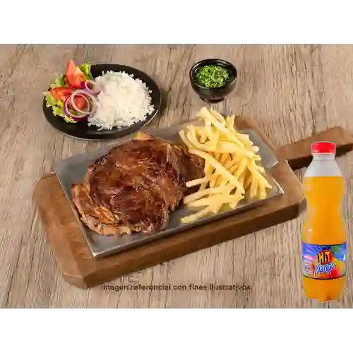Combo Churrasco + Jugo Hit de Mango