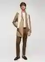 Abrigo Hake Camel Talla M Hombre Mango