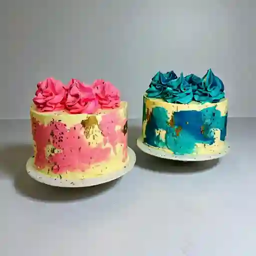 Torta Mini Azul O Rosada!