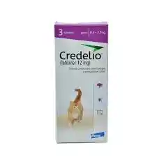 Credelio Gatos (lotilaner 12 Mg) 0,5 A 2 Kilos 3 Tabletas Morado