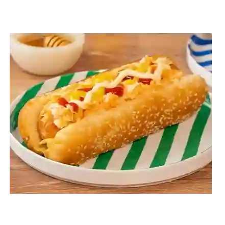 Perro Sencillo+papas+gaseosa