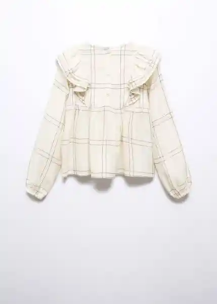 Blusa Bego Crudo Talla 07 Niña Mango
