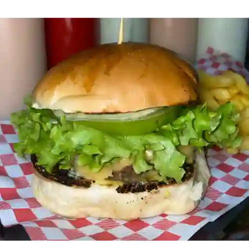 Hamburguesa Doble Carne + Papas