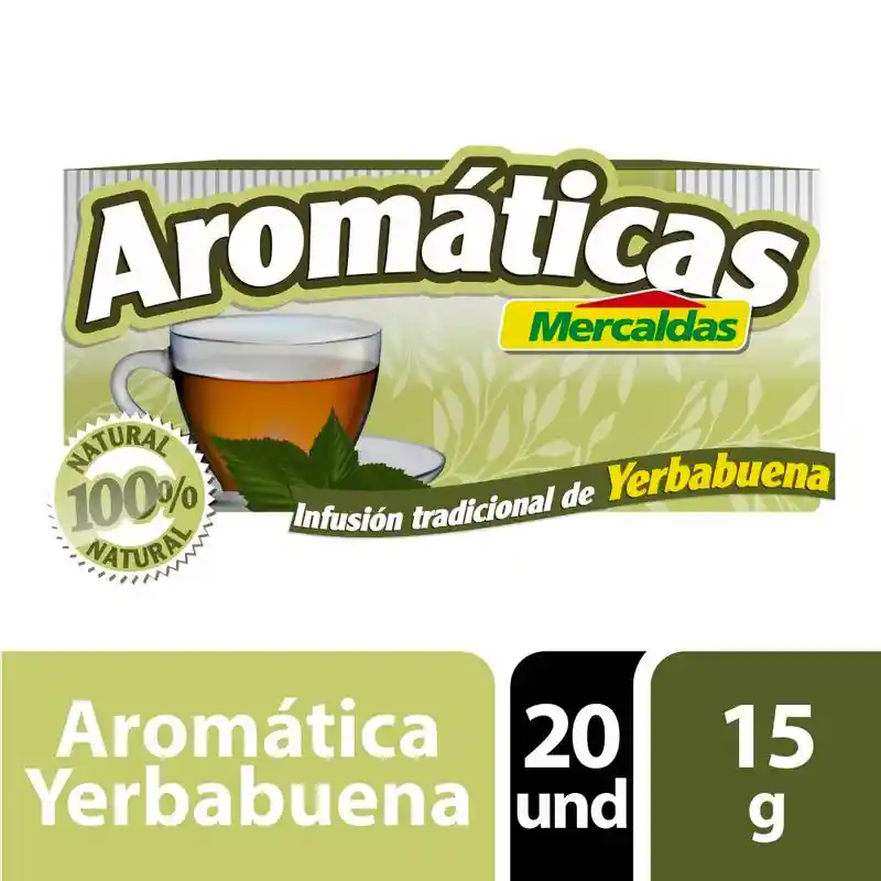 Mercaldas Aromáticas Hierbabuena