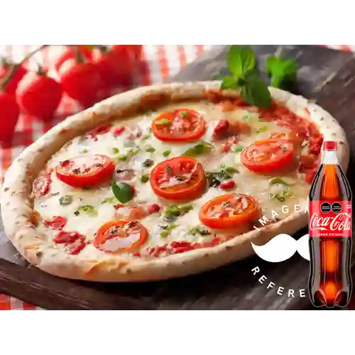Combo Pizza Napolitana + Coca Cola Original 1.5 l