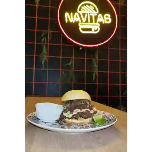 Combo Hamburguesa Navitas de Birria!!