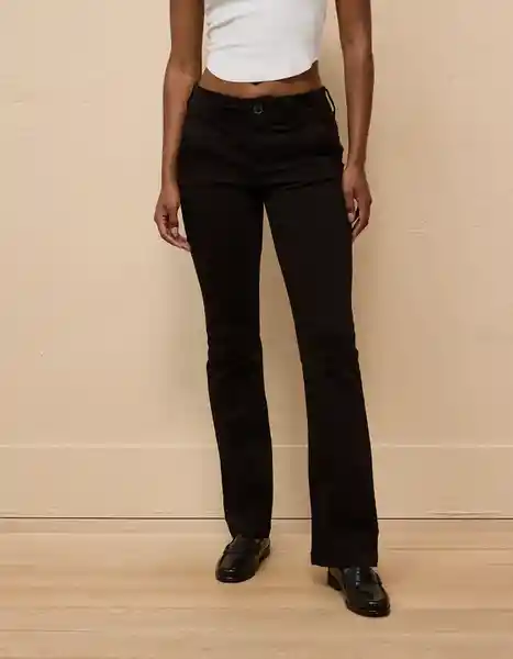 Pantalón Mujer Negro Talla: 2 REGULAR 5128001 American Eagle