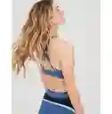 Top Deportivo Aerie Azul Talla MEDIUM American Eagle