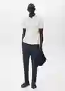 Pantalón Ennio Navy Talla 42 Hombre Mango