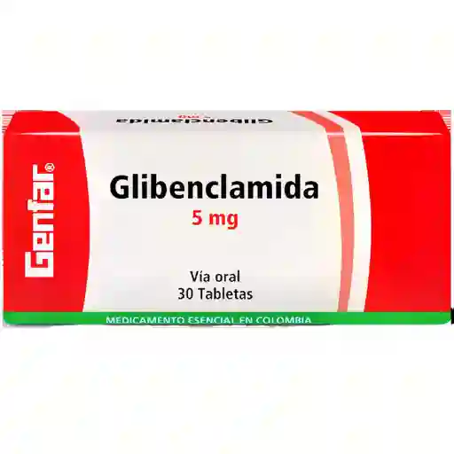 Glibenclamida Genfar (5 Mg)