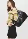 Falda Jana Negro Talla M Mujer Mango