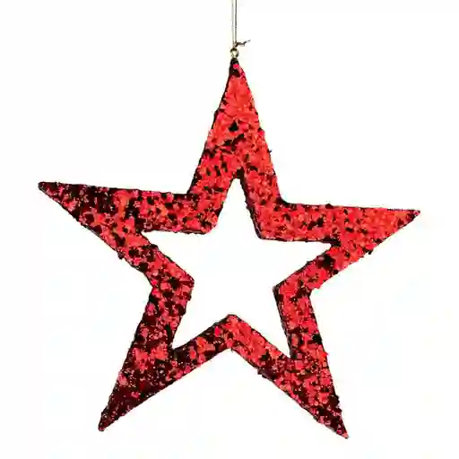 Estrella Decorativa Rojo 1301900854 Finlandek
