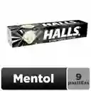 Caramelos Duros Halls Menta Extra Fuerte 9 Unid