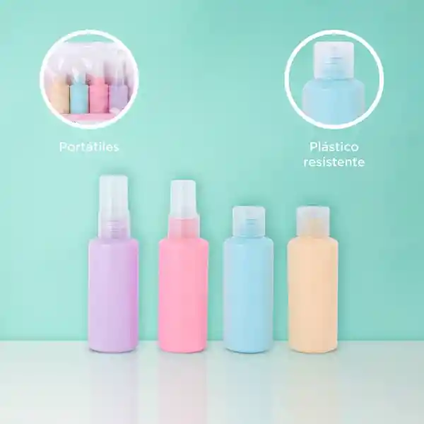 Botella de Viaje Blandas Miniso