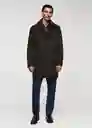 Abrigo Station Marrón Talla XXL Hombre Mango