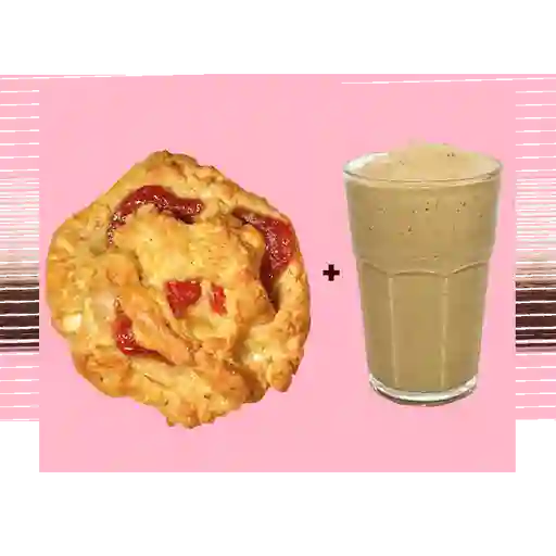 1 Galleta primavera + frozen coffe