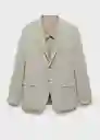 Blazer Americana Verner Verde Talla 50 Hombre Mango